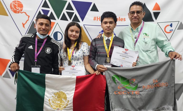 Talento Cecytem conquista evento científico latinoamericano