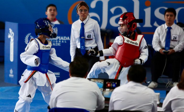 Michoacán suma 5 medallas más en taekwondo: Cecufid