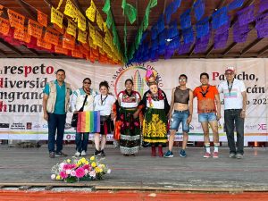 Nos alistamos para la Cuarta Marcha del Orgullo P’urhépecha en junio, mes del orgullo LGBTIQ+