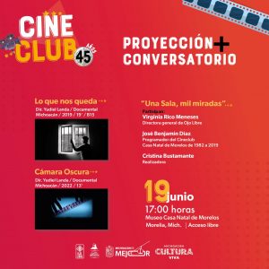 Cineclub Casa Natal de Morelos celebra 45 años de cine y memoria: Secum