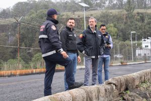 Realiza Yankel Benítez recorrido de supervisión en Presa de Cointzio