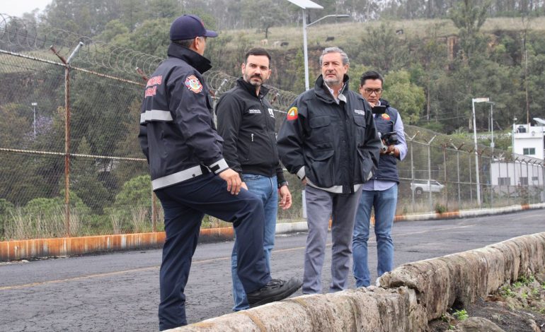 Realiza Yankel Benítez recorrido de supervisión en Presa de Cointzio