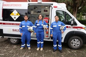 SSM entrega ambulancia y equipo de protección a personal de atención prehospitalaria