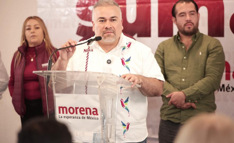 Visita de Sheinbaum demuestra su amor por Michoacán: Jesús Mora