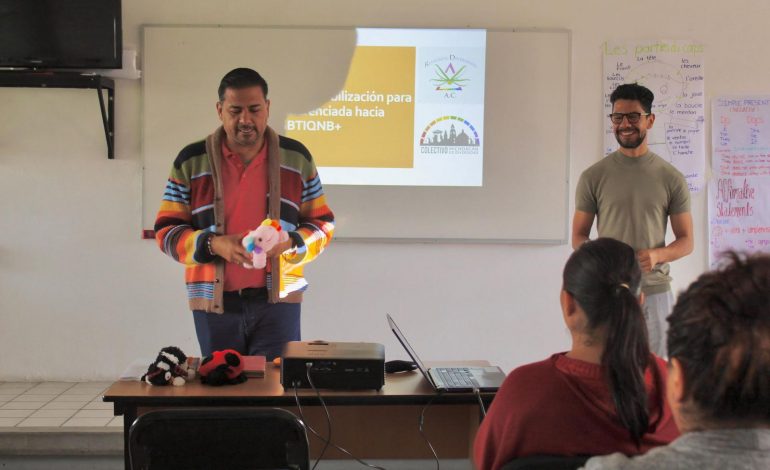 Icatmi capacita a comunidad estudiantil con taller sobre inclusión LGBTIQ+