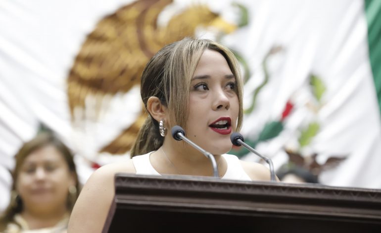 Xóchitl Ruiz propone crear Ley para atender crisis de desplazamiento forzado en Michoacán