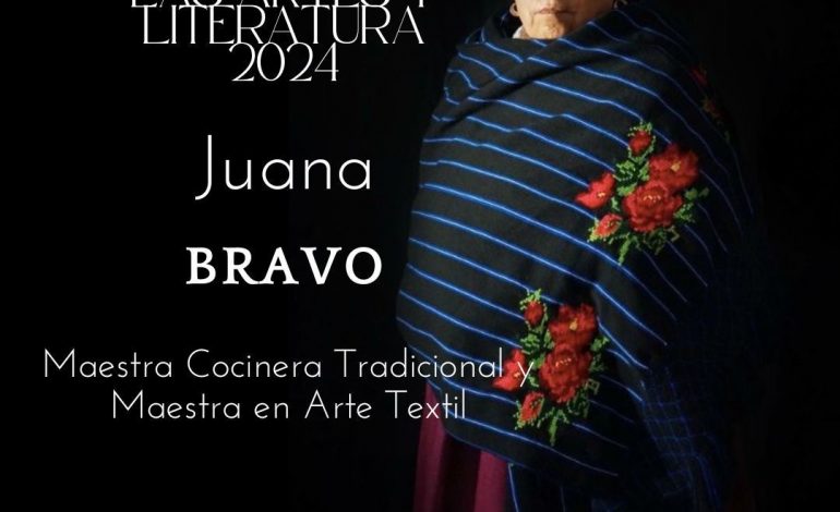 Juanita Bravo, guardiana de sabores y tradiciones, gana Premio Nacional de Artes y Literatura