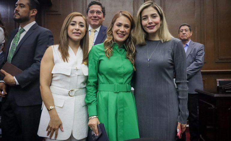 Reconoce Brissa Arroyo liderazgo de Isania Solórzano al frente del Colegio de Notarios