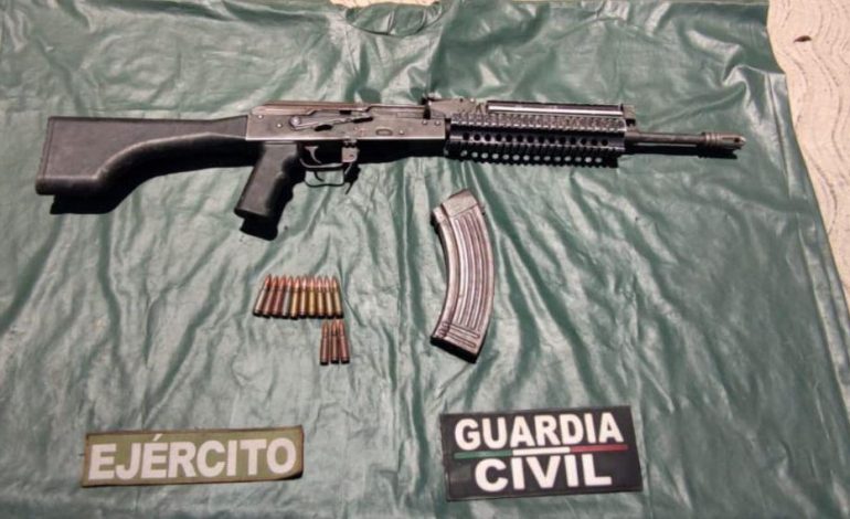 OBTIENE FGR VINCULACIÓN A PROCESO CONTRA UNA PERSONA POR POSESIÓN DE ARMA DE FUEGO
