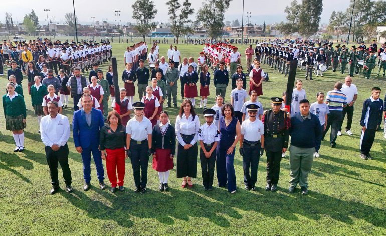 Gaby Molina inaugura Encuentro de Escoltas y Bandas de Guerra