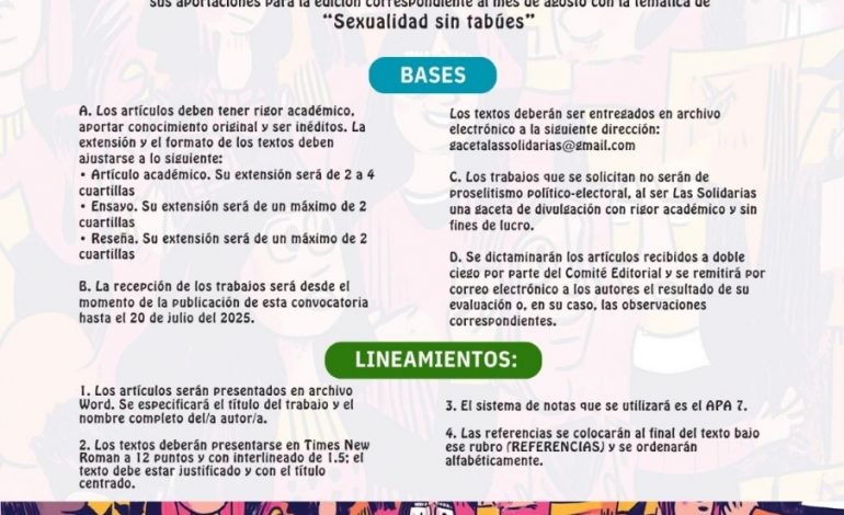Seimujer te invita a escribir en gaceta Las Solidarias