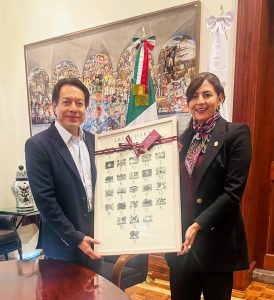 Fortalece Gabriela Molina el trabajo coordinado con el Gobierno de México