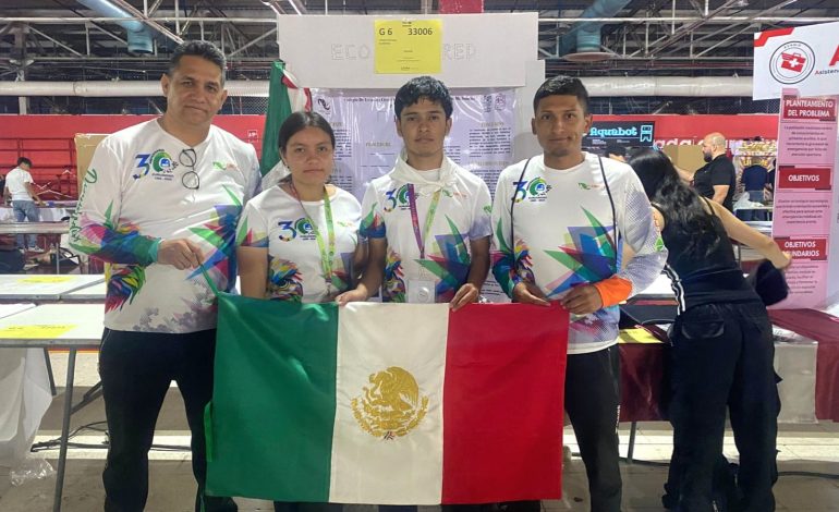 Alumnos del Cecytem llevan proyectos ambientales a concurso latinoamericano