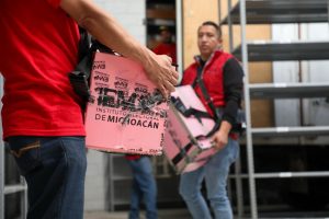 Arriban 6,447 Paquetes Electorales a la bodega central del IEM