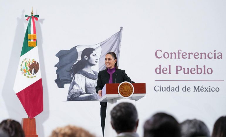 PRESIDENTA ANUNCIA REEMBOLSO A TRAVÉS DE FINABIEN PARA MEXICANOS EN EE.UU. QUE ENVÍEN REMESAS EN EFECTIVO ANTE IMPUESTO DEL 1%