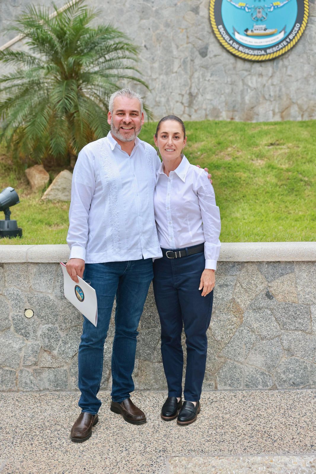 Reconoce Sheinbaum a Bedolla por construcción de teleféricos en Michoacán.