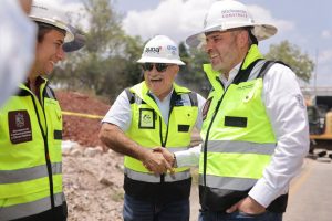 Supervisa Bedolla obra del distribuidor de la salida a Pátzcuaro; beneficiará a más de 250 mil habitantes.