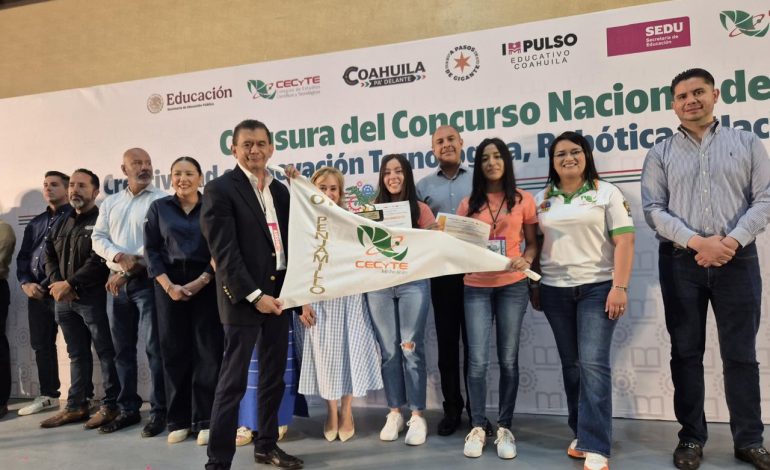¡Orgullo michoacano! Jóvenes Cecytem ganan oro y plata en nacional de ciencia.
