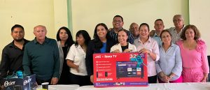 Conmemoran la Libertad de Expresión Periodistas de Ciudad Hidalgo; Asisten Tere Herrera y Jeovana Alcantar.