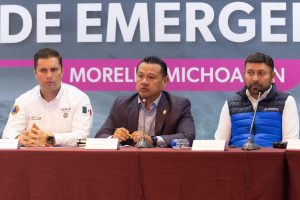Gobierno de Michoacán instala Comité Estatal de Emergencias ante temporada de lluvias y ciclones.<br>