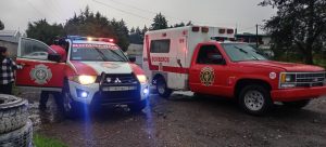 Joven Impactado por Rayo en Zitácuaro es Trasladado al Hospital.<br>