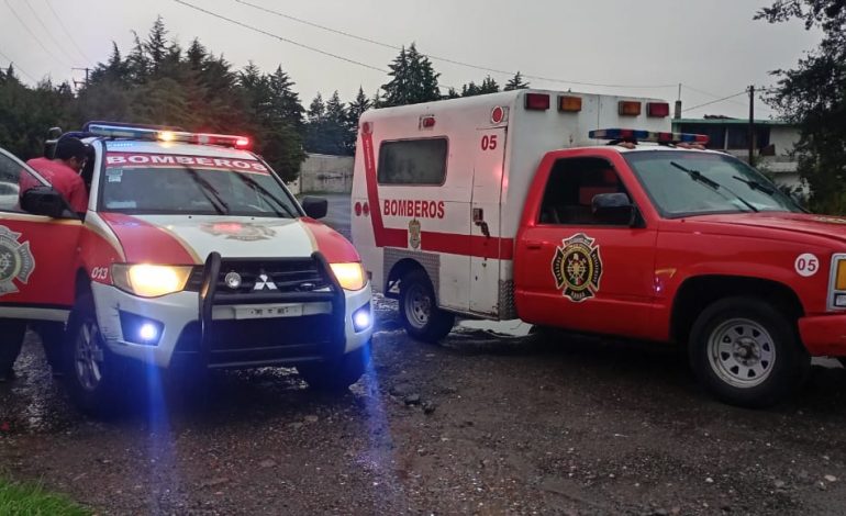 Joven Impactado por Rayo en Zitácuaro es Trasladado al Hospital.