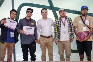 Paso Catrinas se viste de arte, SCOP entrega reconocimientos a artistas urbanos.<br>