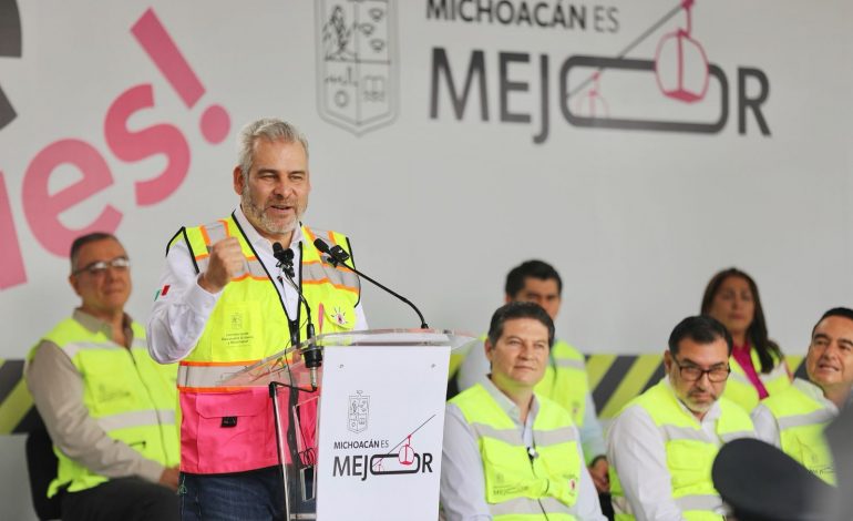 Arranca Bedolla campaña vial «Fíjate pues», para prevenir accidentes.