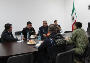 Se reúnen Toño Ixtláhuac con autoridades de la SEDENA y la SSP