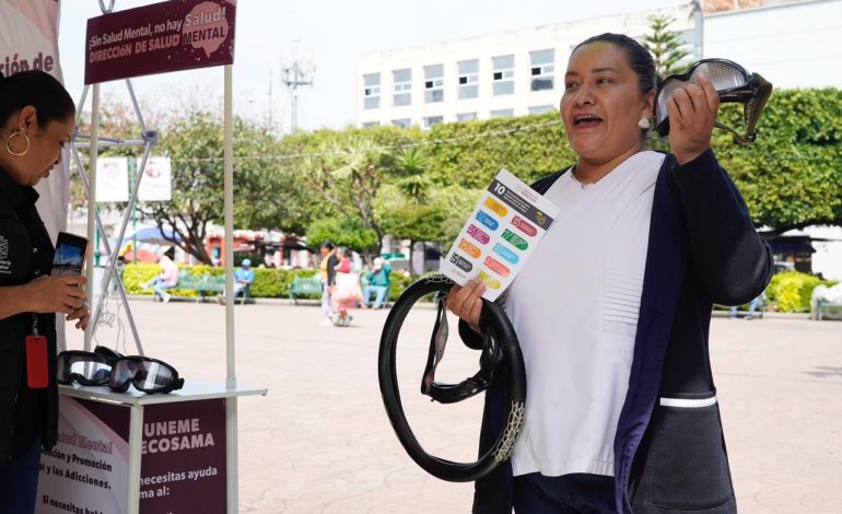 Acercan servicios integrales a la ciudadanía en Zitácuaro durante jornada social estatal