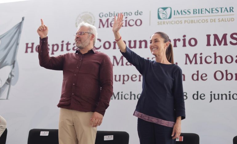 Aprueba federación nueva Unidad Médica del IMSS en La Piedad: Bedolla.