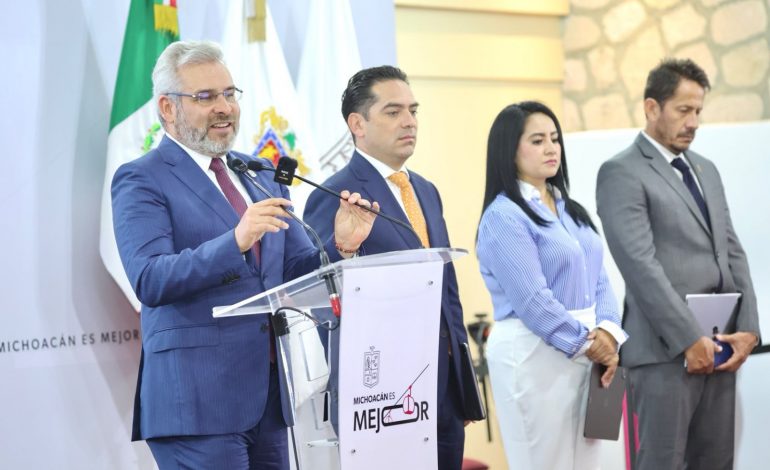 ¡Adiós al tráfico por el tren! Inicia construcción del Paso Independencia: Bedolla