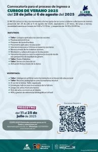 ¡Actualízate este verano! Imced tiene cursos para educadores: Iemsysem