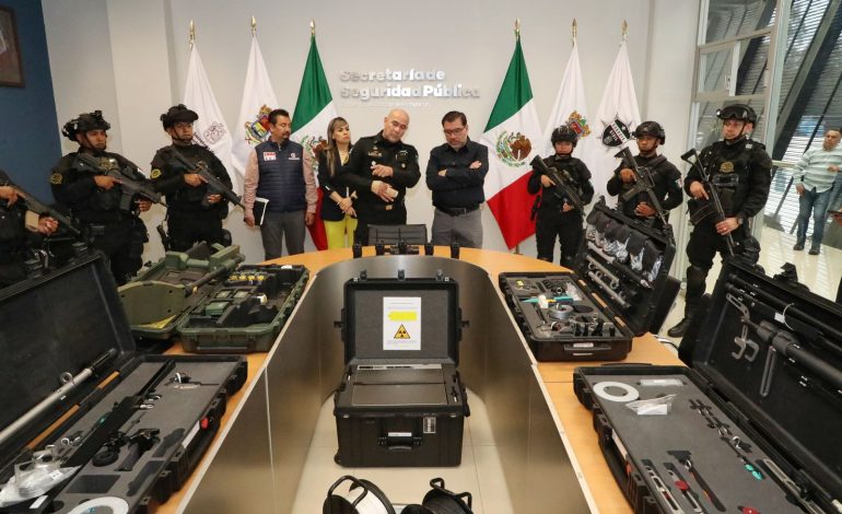SSP invierte 8 mdp en equipamiento de alta tecnología para detección de explosivos