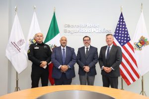 SSP y autoridades de EUA se reúnen para mejorar trabajo antiexplosivos en Michoacán