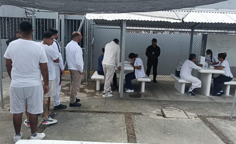 Jornadas de salud llegan a centros penitenciarios de Michoacán