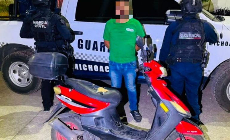 Detenido presunto asaltante de tiendas de Oxxo, en Zamora: SSP