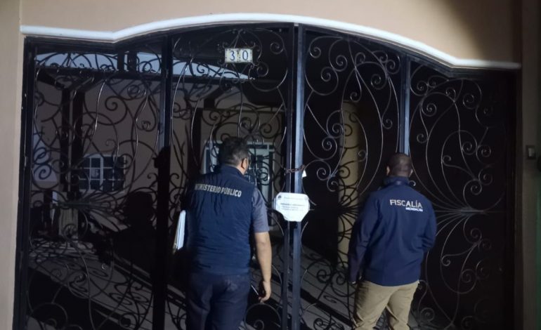 Cumplimenta FGE orden de cateo en un domicilio en Jacona; asegura narcótico y vehículo
