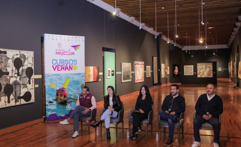 Sumérgete en la diversión con más de 150 cursos de verano del Gobierno de Michoacán