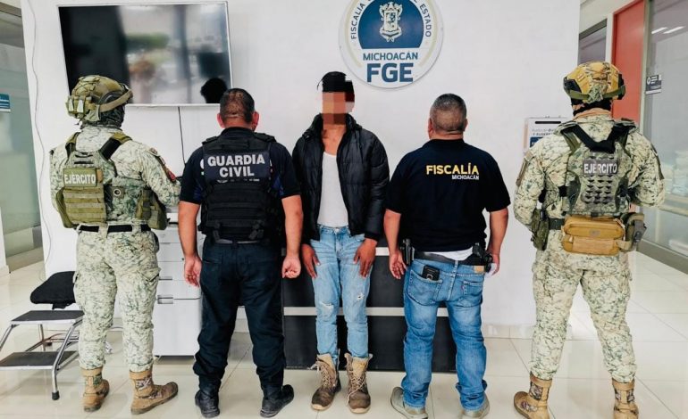 SSP detiene en Ixtlán a hombre con mandato judicial por robo