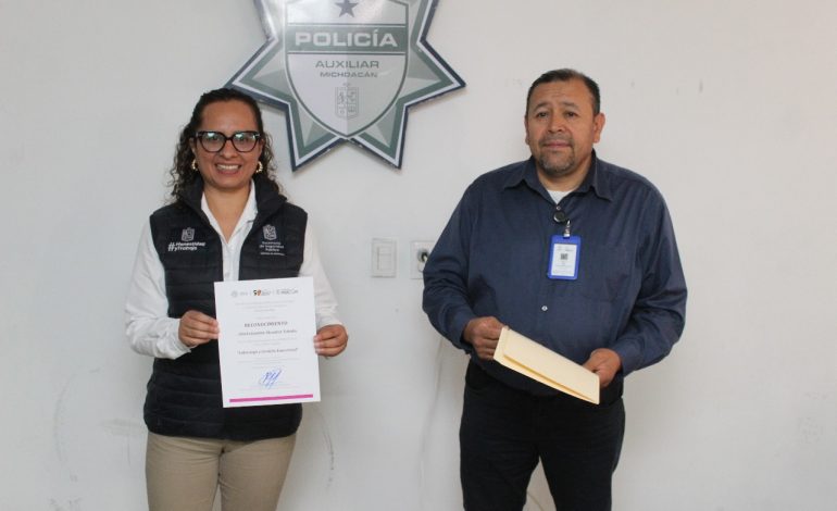 Policía Auxiliar impulsa capacitación en gestión policial con enfoque humano