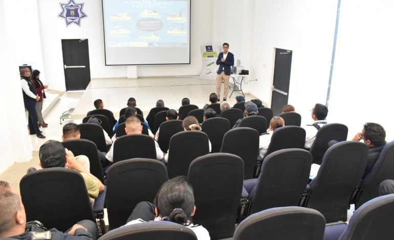 FGE Capacita a Policía de Morelia, en Materia de Maltrato y Crueldad Animal