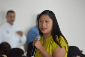 Estamos en solidaridad con el pueblo de Cherán: Celeste Ascencio