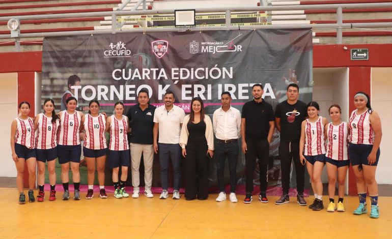 Zamora domina estatal de básquetbol y voleibol de la cuarta edición del Torneo K’eri Ireta