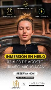 SPORT GYM LM Anuncia Entrenamientos de Inmersión en Hielo para Potenciar tu Recuperación y Salud