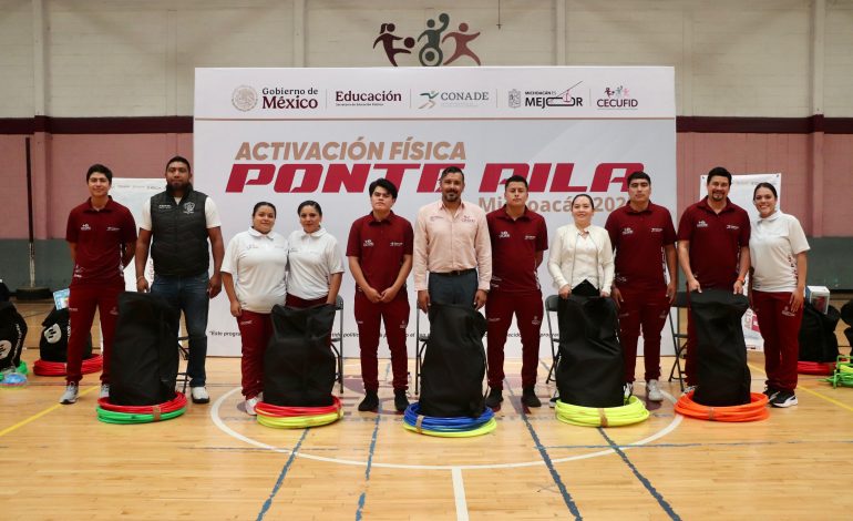Ponte Pila con el deporte, arranca programa federal en 11 municipios: Cecufid