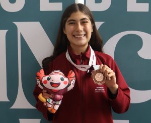 Michoacán, quinto estado con más medallas en Juegos Deportivos Escolares: Gabriela Molina