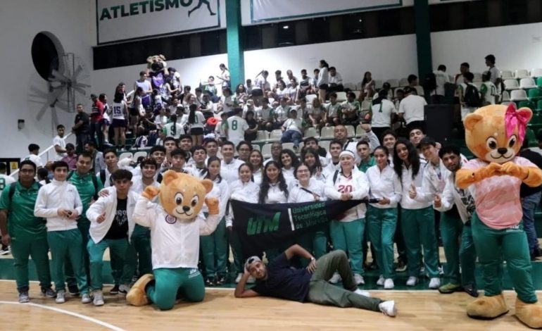 Estudiantes de la UTM ganan 5 categorías en Encuentro Deportivo y Cultural