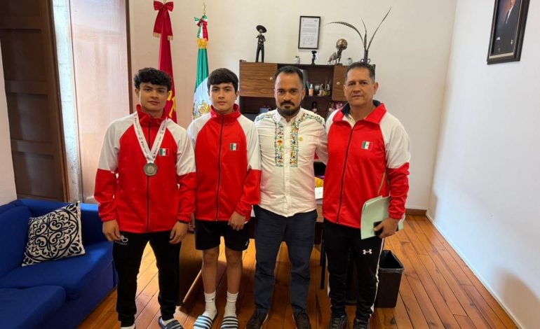 Hugo Rangel respalda a talentos michoacanos rumbo a los Juegos Panamericanos