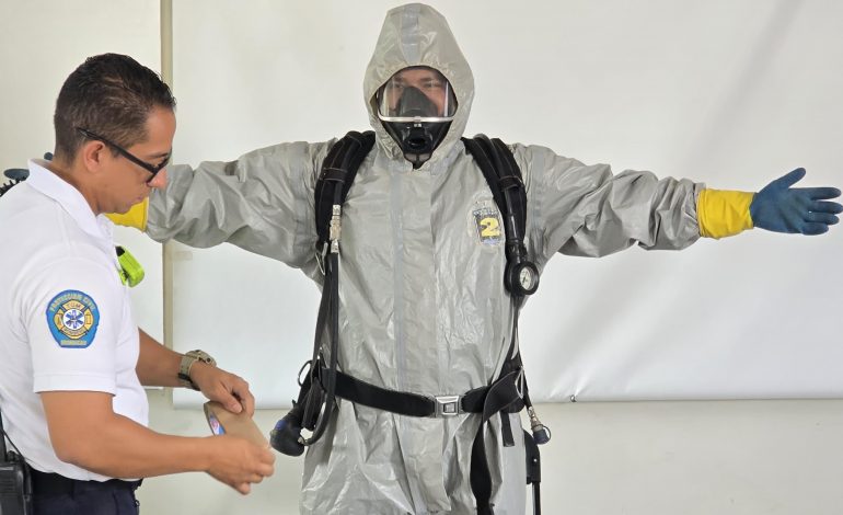 Guardias Civiles se capacitan en intoxicaciones por materiales peligrosos: SSP